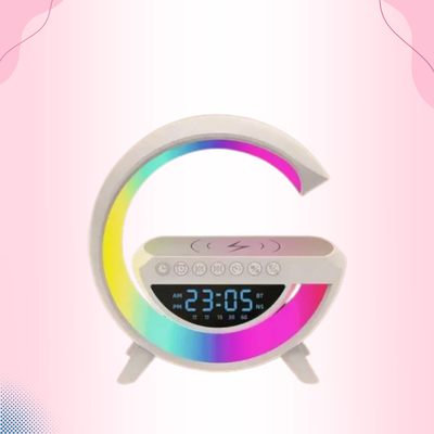 BT-3401 LED Clock Display Bluetooth Speaker with Night Light
