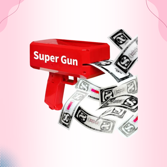 Rain Money Toy Gun Paper Playing Spray Prop Gun