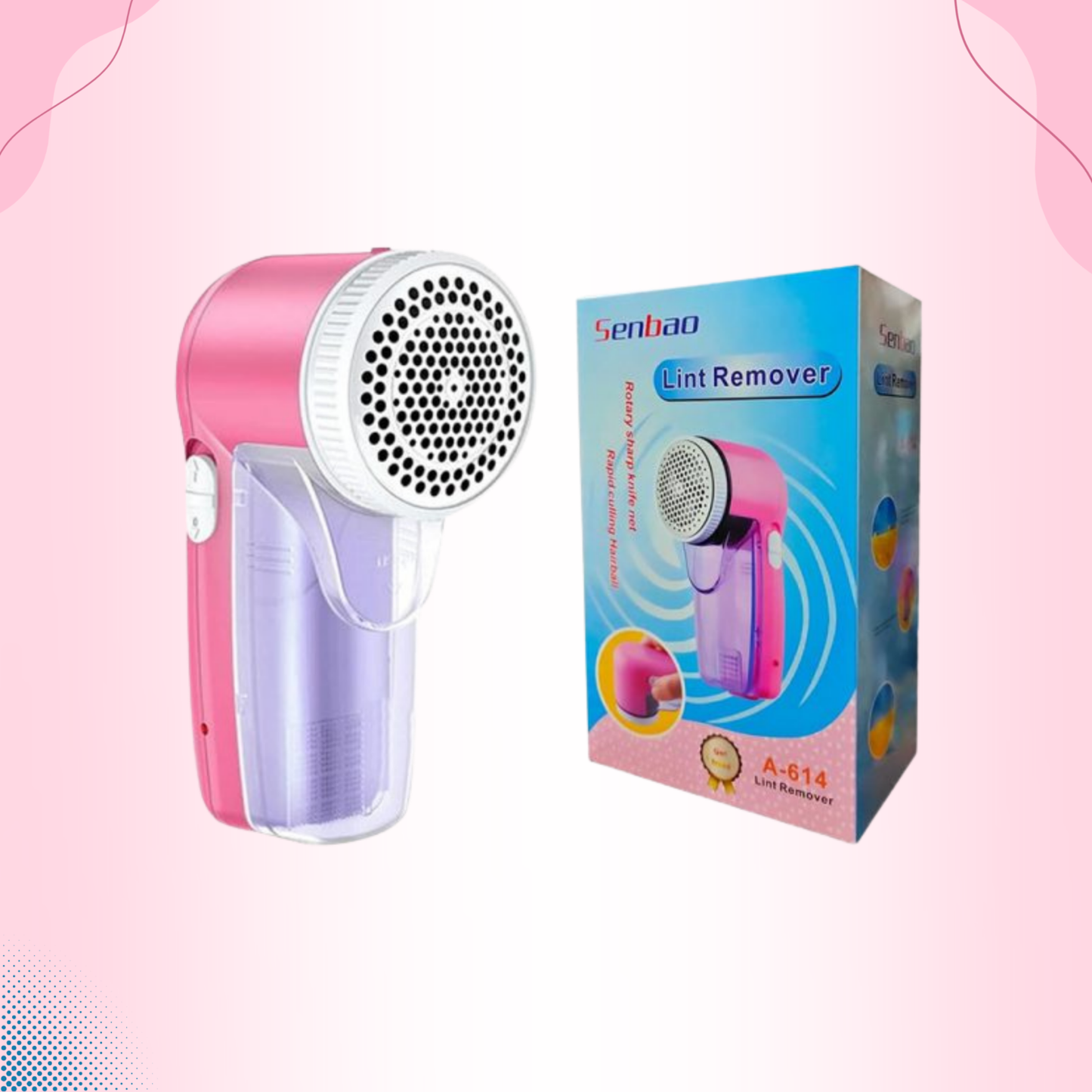 Senbao A-614 Portable Lint Remover Rechargeable Fabric Shaver