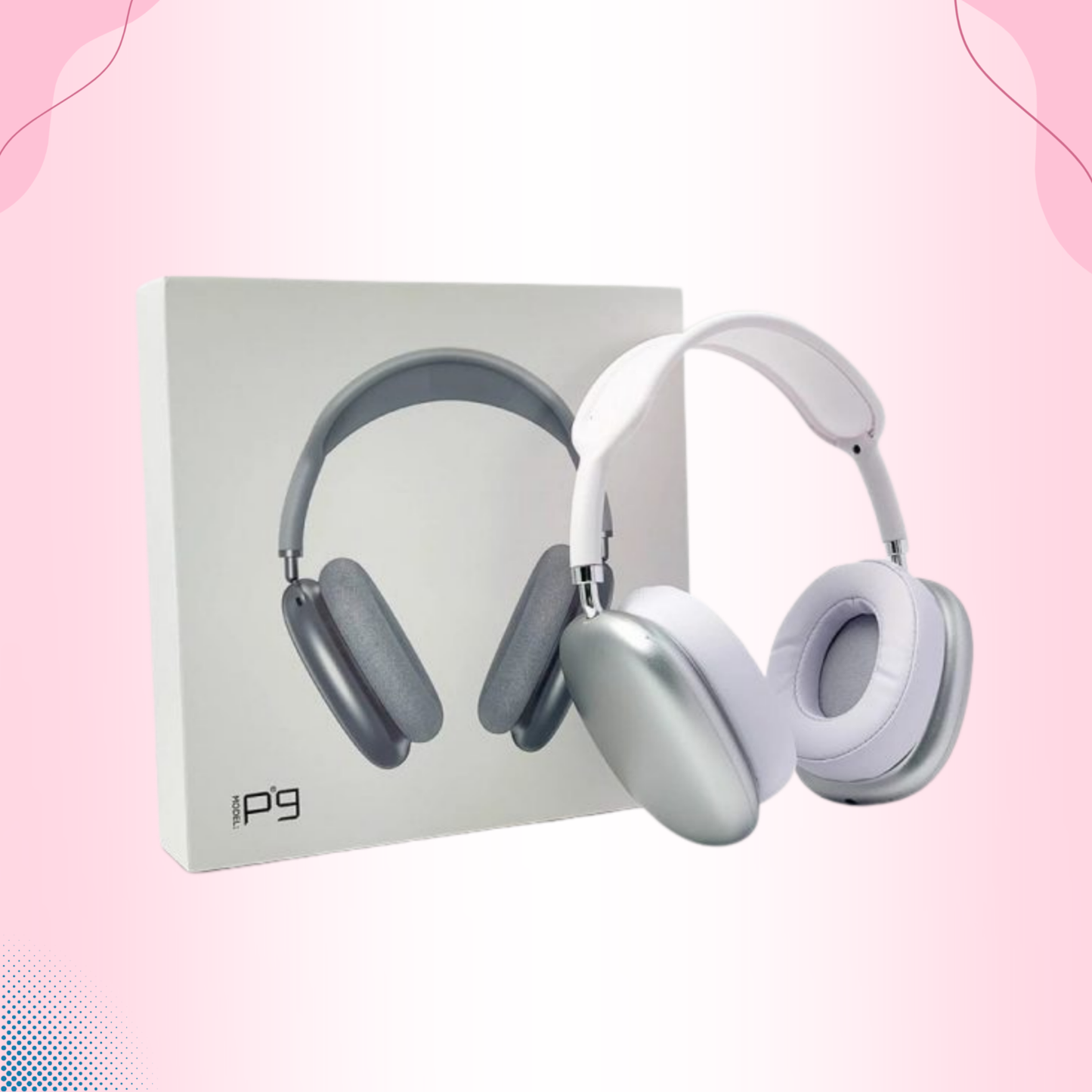 P9 Wireless Bluetooth Headphones Over-Ear Adjustable Stereo Headset