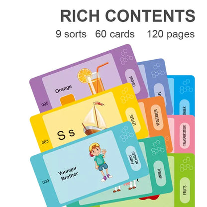 Interactive Flashcard Reader for Kids – 112 Learning Cards, Educational Talking Toy