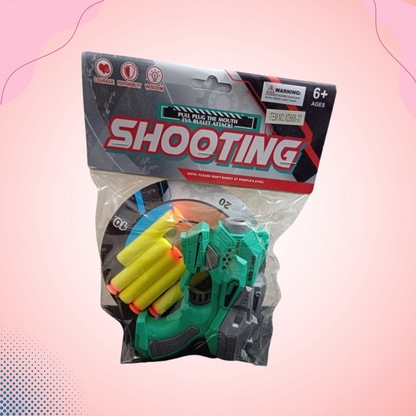 Plastic Soft Bullet Toy Gun with Safe Shooting Bullets