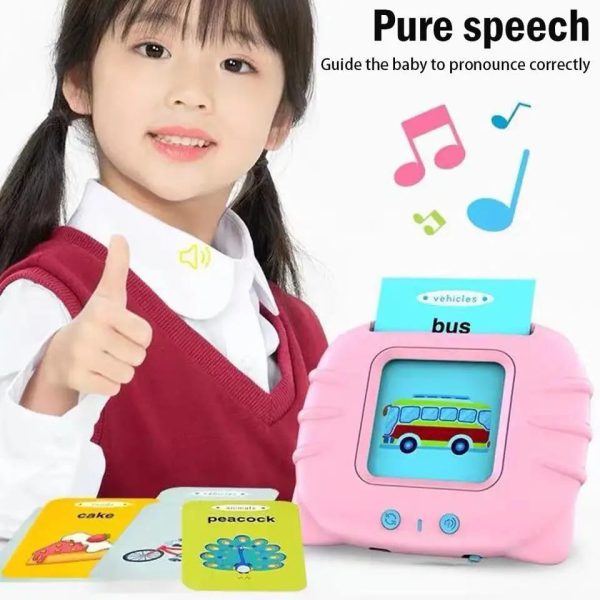 KiddieCards Talking Flash Cards Fun, Audible & Interactive Learning Toy