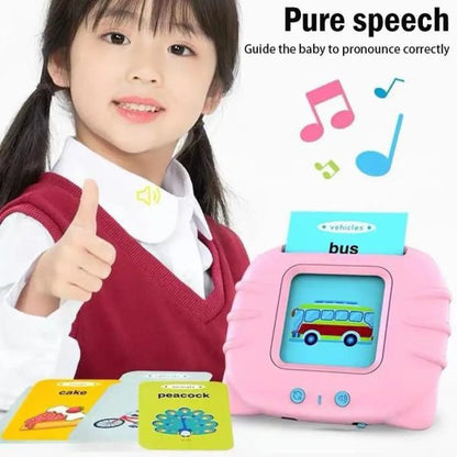 KiddieCards Talking Flash Cards Fun, Audible & Interactive Learning Toy