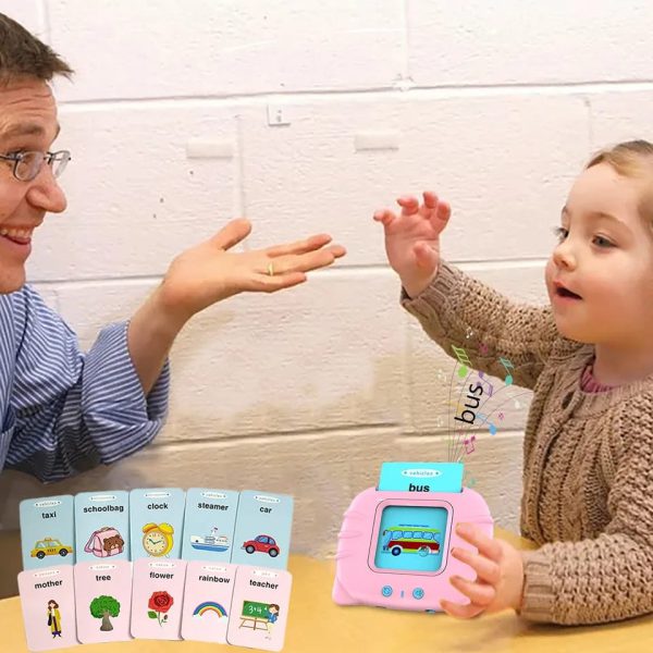 KiddieCards Talking Flash Cards Fun, Audible & Interactive Learning Toy