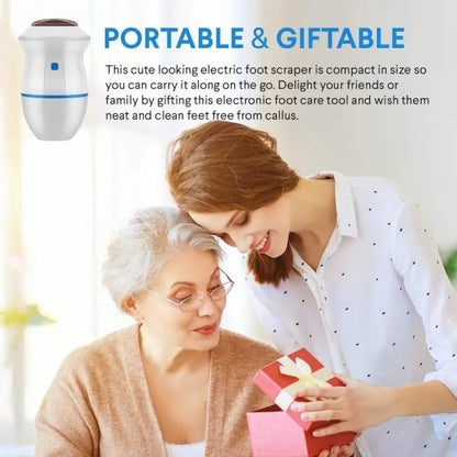 Back Callus Remover Electric Foot Grinder with Vacuum