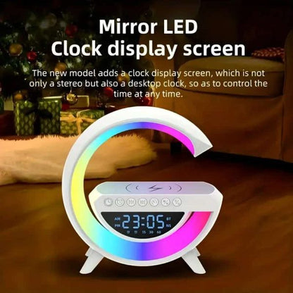 BT-3401 LED Clock Display Bluetooth Speaker with Night Light