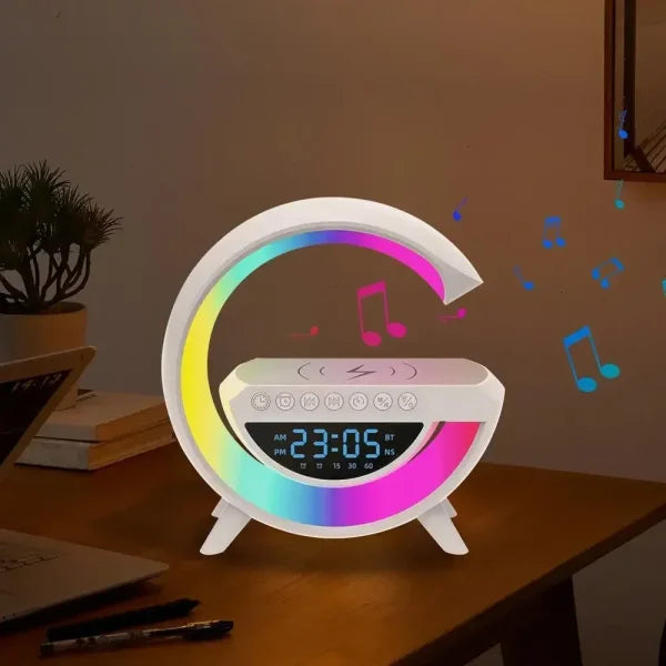 BT-3401 LED Clock Display Bluetooth Speaker with Night Light