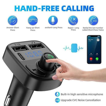 C1 Car MP3 Player Wireless FM Transmitter Modulator
