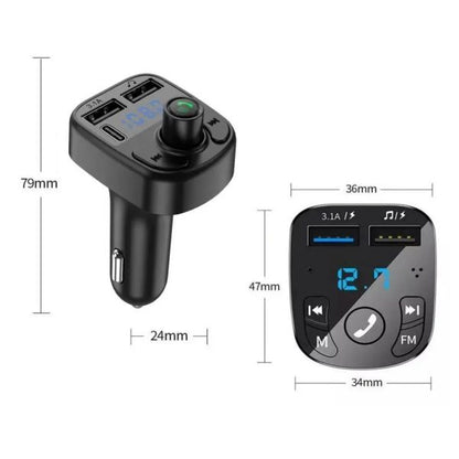 C1 Car MP3 Player Wireless FM Transmitter Modulator