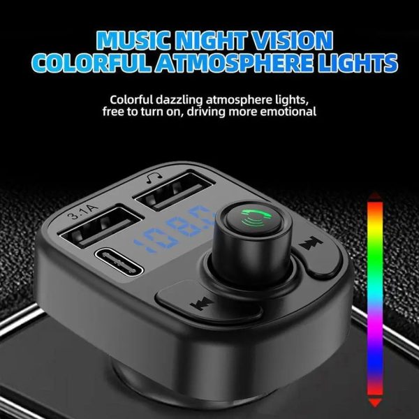 C1 Car MP3 Player Wireless FM Transmitter Modulator