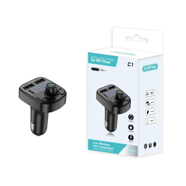 C1 Car MP3 Player Wireless FM Transmitter Modulator