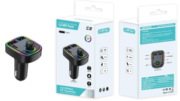 C1 Car MP3 Player Wireless FM Transmitter Modulator