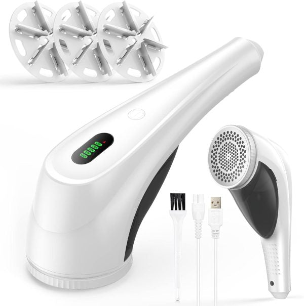 M23 Portable USB Rechargeable Lint Remover with Display