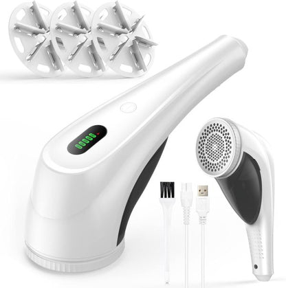 M23 Portable USB Rechargeable Lint Remover with Display