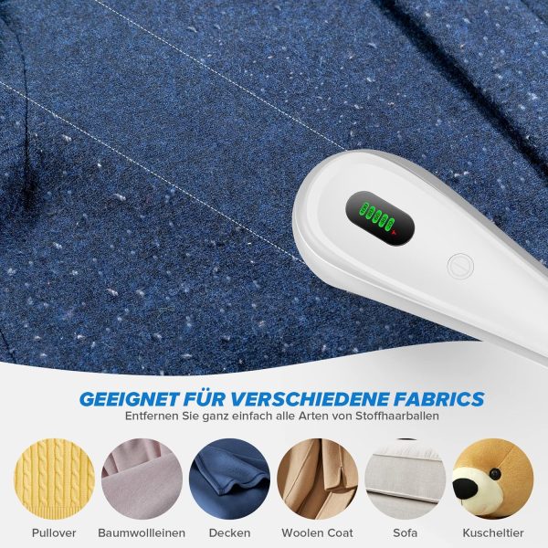 M23 Portable USB Rechargeable Lint Remover with Display