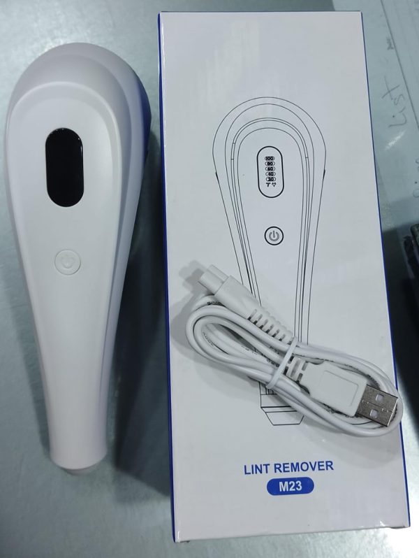 M23 Portable USB Rechargeable Lint Remover with Display