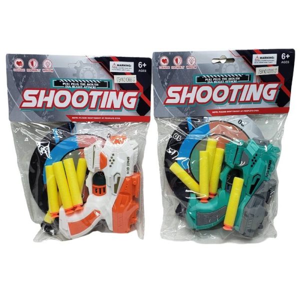 Plastic Soft Bullet Toy Gun with Safe Shooting Bullets