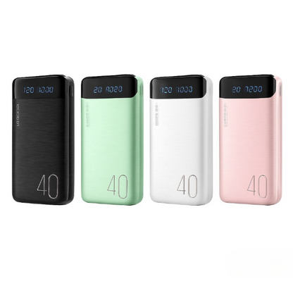 Portable 20000mAh Power Bank LED Display Fast Charging