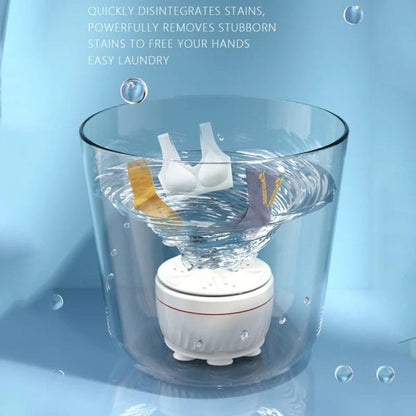 Portable USB Mini Washer Ultrasonic Turbo Travel Washing Machine