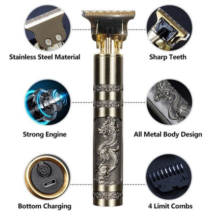 T9 Cordless Hair Trimmer Electric Shaver for Men